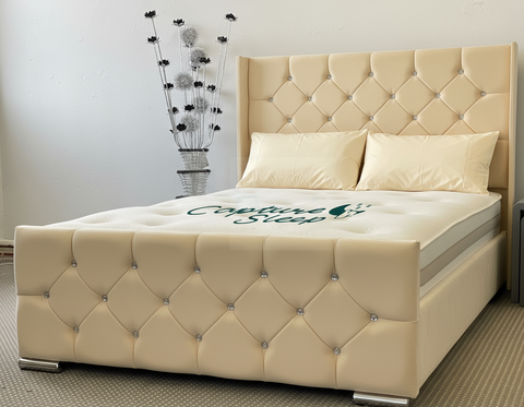 Emma Wingback Bed Frame