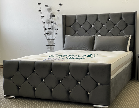 Emma Wingback Bed Frame