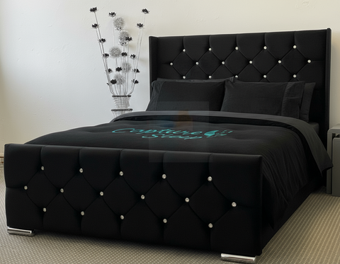 Emma Wingback Bed Frame