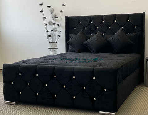 Emma Wingback Bed Frame