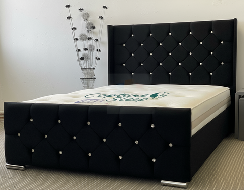 Emma Wingback Bed Frame