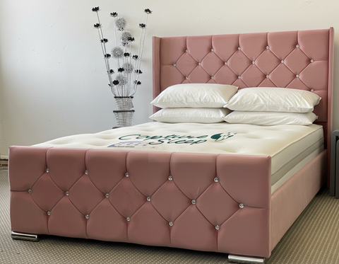 Emma Wingback Bed Frame