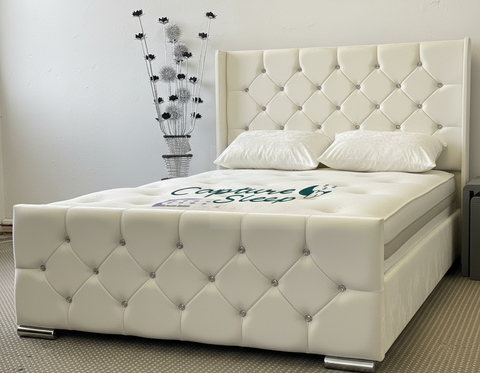 Emma Wingback Bed Frame