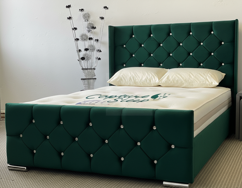 Emma Wingback Bed Frame