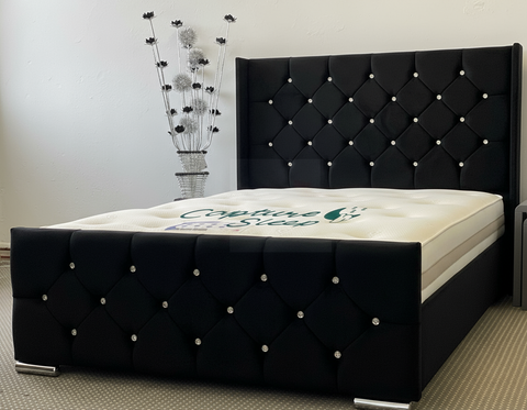 Emma Wingback Bed Frame