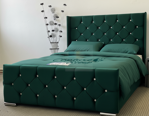 Emma Wingback Bed Frame