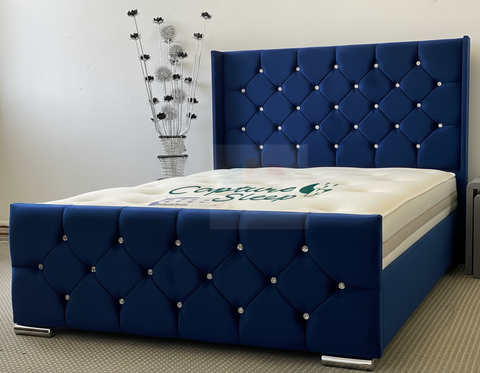 Emma Wingback Bed Frame