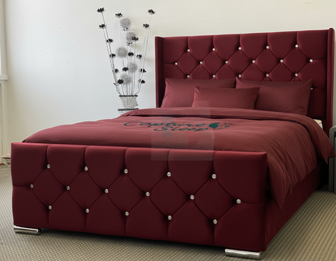 Emma Wingback Bed Frame