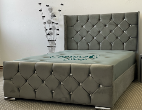 Emma Wingback Bed Frame
