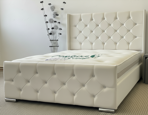 Emma Wingback Bed Frame