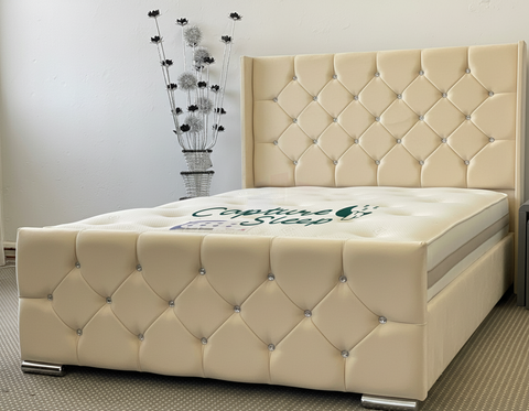 Emma Wingback Bed Frame