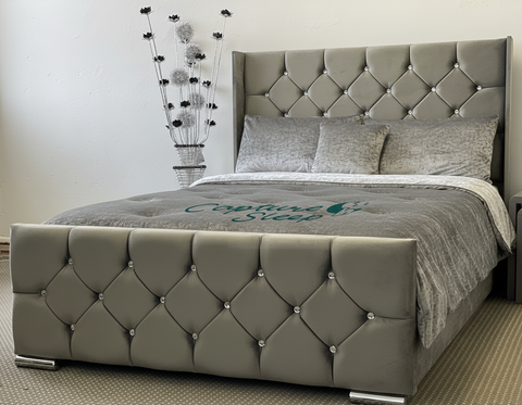Emma Wingback Bed Frame