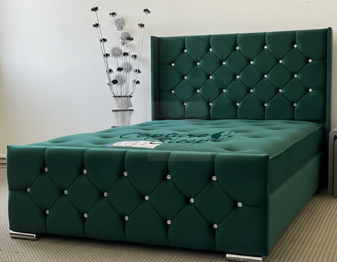 Emma Wingback Bed Frame