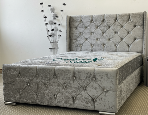 Emma Wingback Bed Frame
